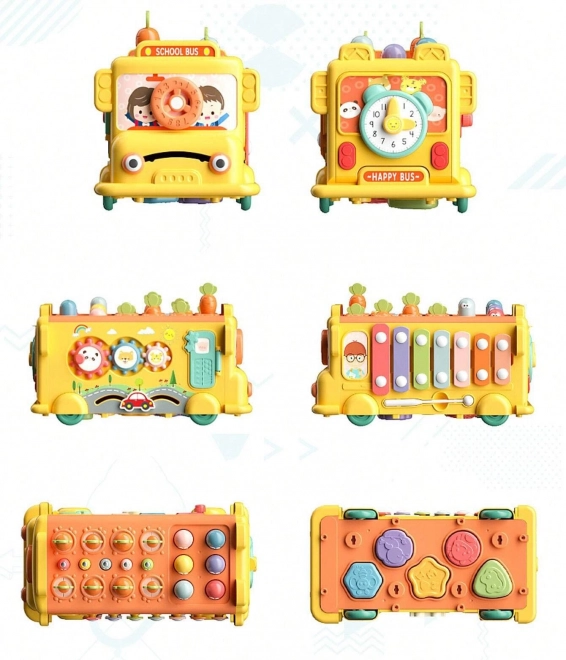 Interaktivni autobus Montessori 6u1