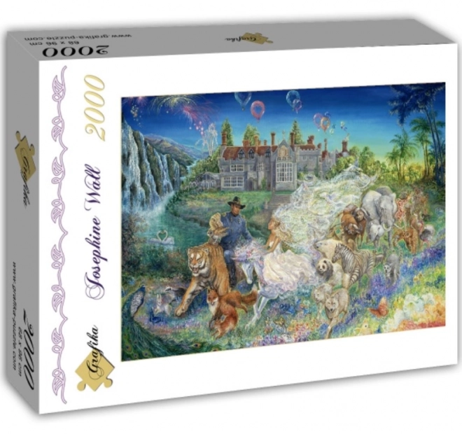Puzzle Bajkovito vjenčanje 2000 dijelova