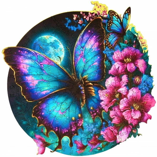 EscapeWelt Drvene luminiscentne puzzle Leptir 500 komada