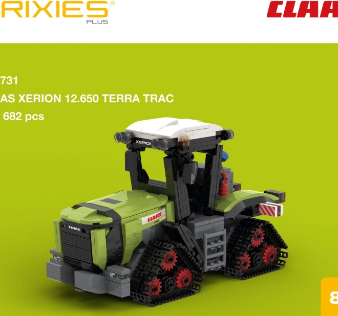 Komplet BRIXIES Plus Claas Xerion 12.650 Terra Trac gusjeničar