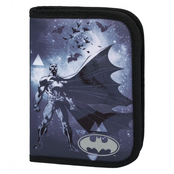 BAAGL Školska pernica klasik s dva preklopa Batman Storm