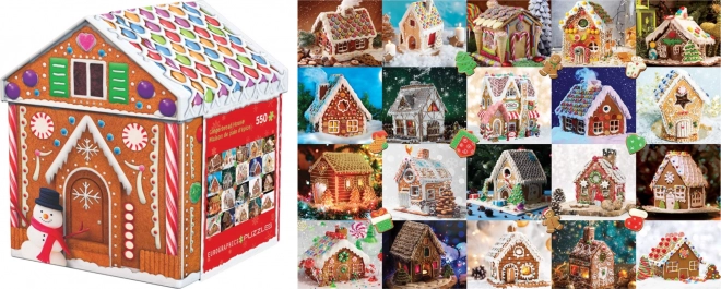EUROGRAPHICS Puzzle u limenoj kutiji Medena kućica 550 komada