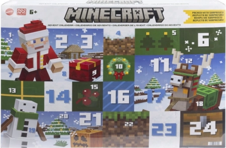 minecraft adventski kalendar 2024 s figuricama i dodacima