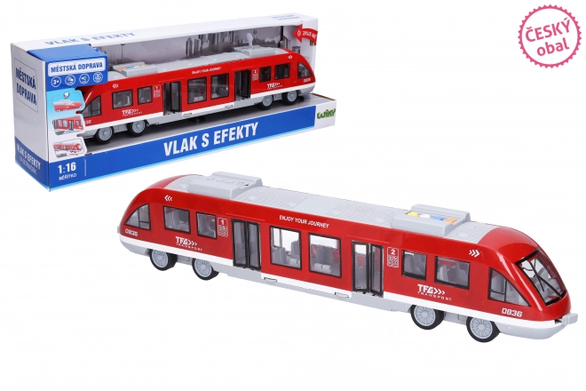 Moderni vlak s efektima 44 cm
