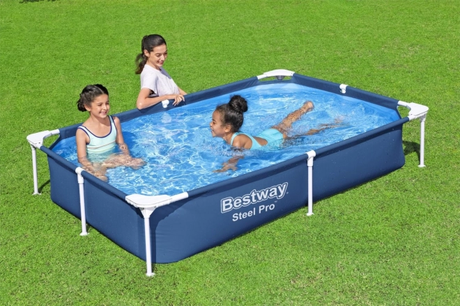 SplashJr Čelični Pro 221x150x43 BESTWAY Konstrukcija Bazen + set za popravak
