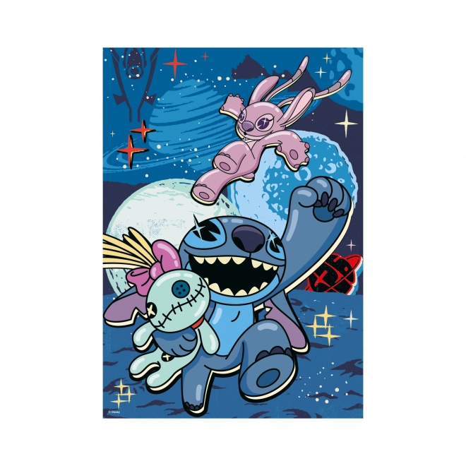 Puzzle Lilo & Stitch Neon 100 XXL Komada