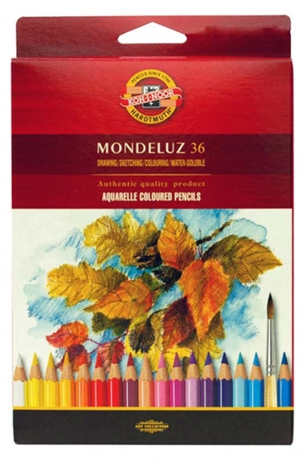 KOH-I-NOOR Akvarelne bojice Mondeluz 3719 - 36 kom