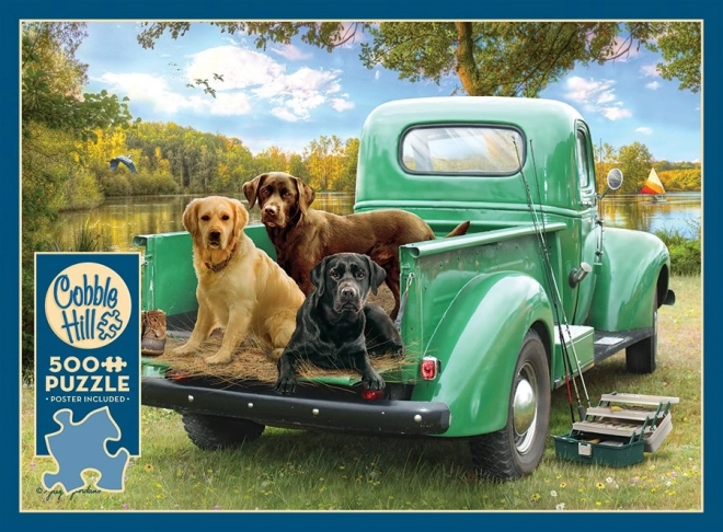 COBBLE HILL Puzzle Idemo na pecanje 500 dijelova