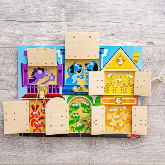 Zaključavanje i sigurnosna ploča Melissa and Doug