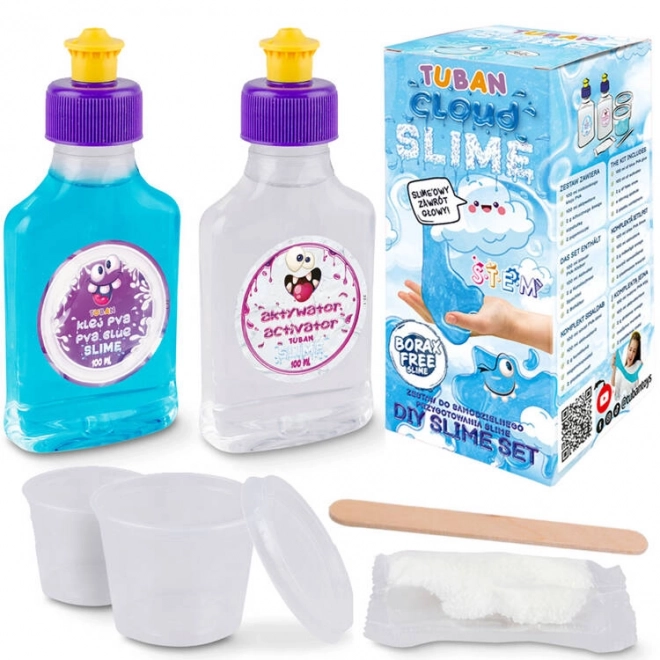 Tuban set super slime cloud kreativna igračka