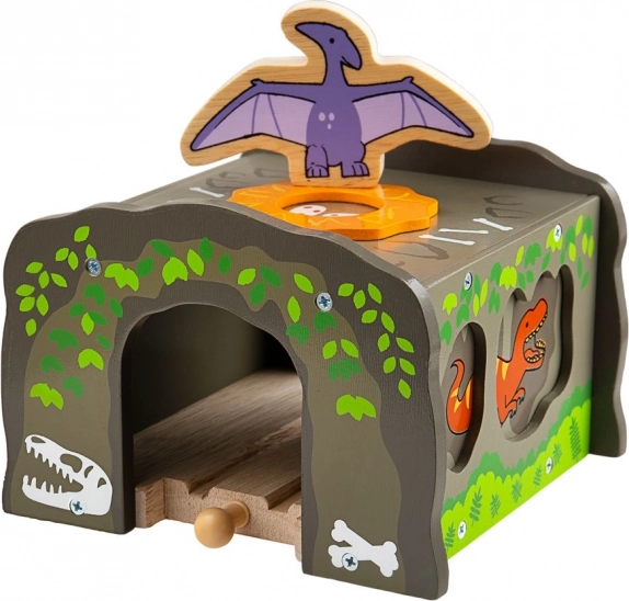 Bigjigs Rail dinosaurov tunel T. rexa za drvene željezničke pruge