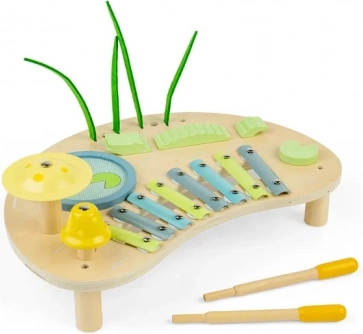 Glazbeni stolić džungle BIGJIGS TOYS