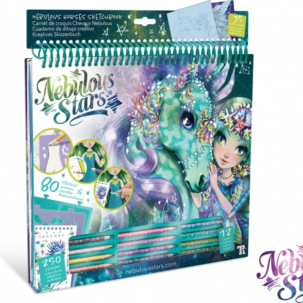Nebulous Stars kreativna bojanka – zelena