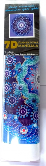 Norimpex Dijamantno slikanje 7D Ponoćna mandala 30x30cm