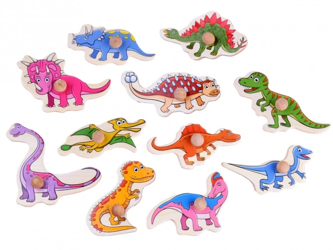 Drvene puzzle dinosauri