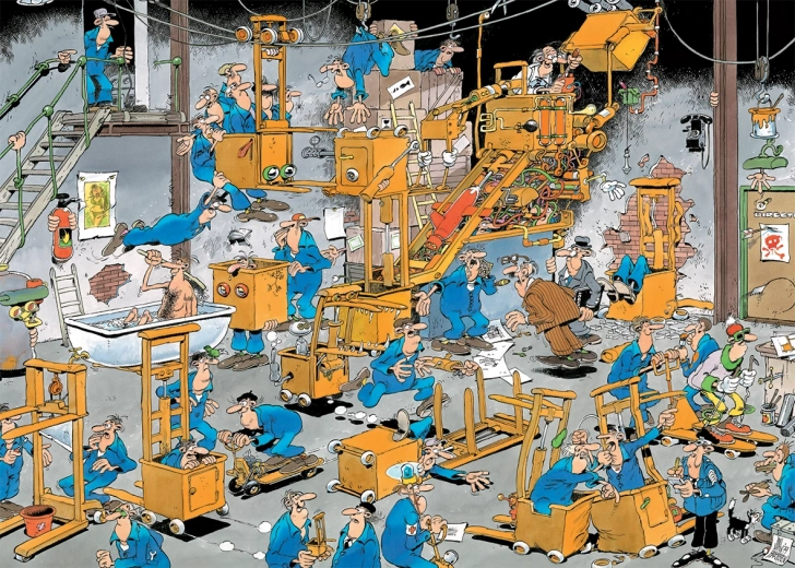 JUMBO Puzzle: Oldtajmeri - Kreni naprijed! 1000 komada