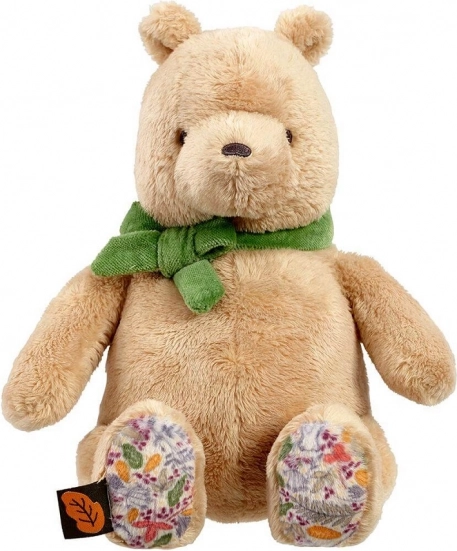 Plišani Medo Winnie sa zelenom mašnicom 22 cm
