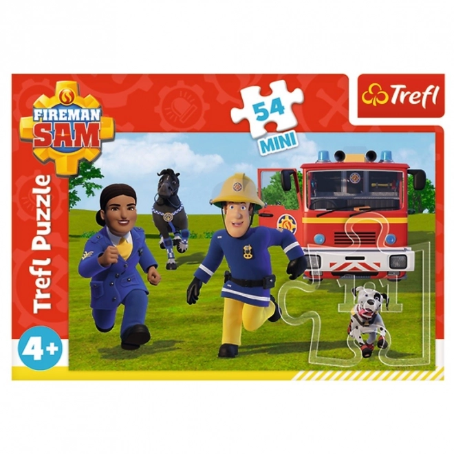 Puzzle Vatrogasac Sam Na vodi