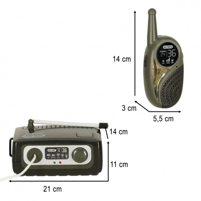 Dječji set Walkie Talkie s centralnom jedinicom Explorer
