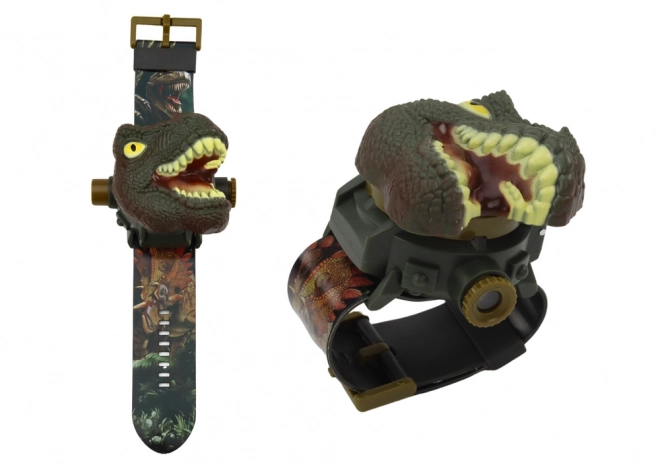 Satelitni projektor 3D dinosaurus Tyrannosaurus Rex 22cm x 6,5cm x 4,5cm