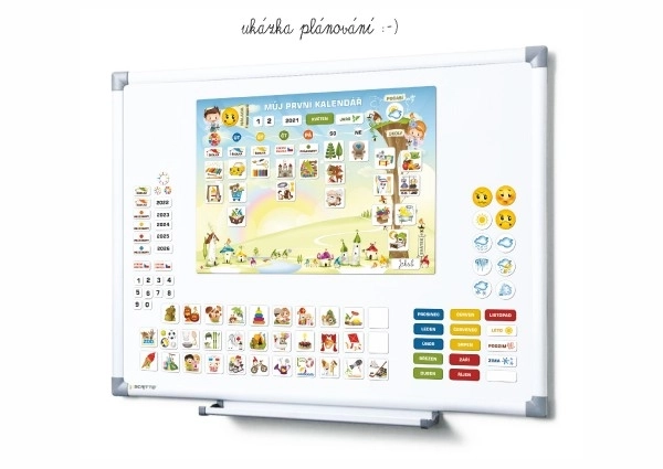 Magnetski kalendar - Vrtić 114 magnetskih komada