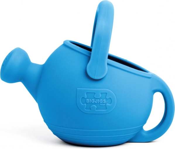 Silikonska dječja zalijevka ocean, plava – BIGJIGS Toys