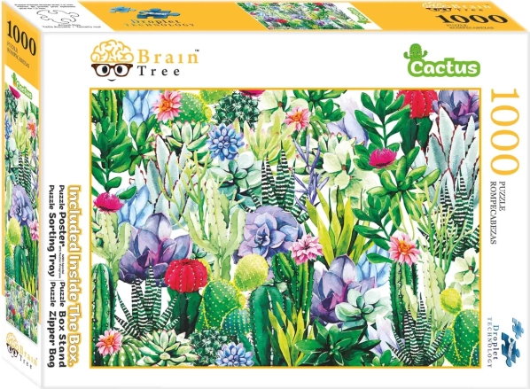 Puzzle Brain Tree Kaktusi 1000 dijelova