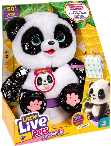 interaktivna plišana panda Little Live Pets Moja Panda ChuChu