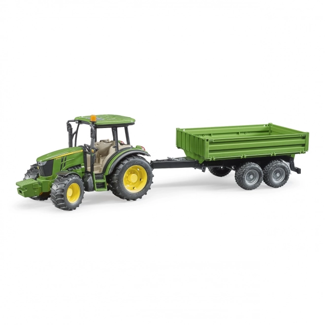 Bruder Traktor John Deere s prikolicom