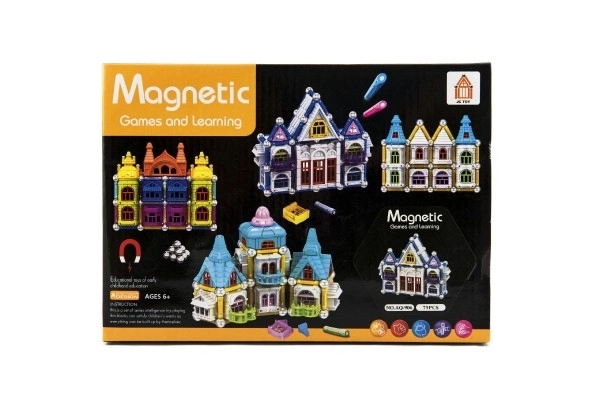 Magnetni građevinski set - kućica