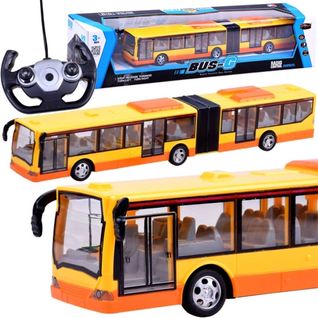 RC zglobni autobus na daljinsko upravljanje za djecu – žuta