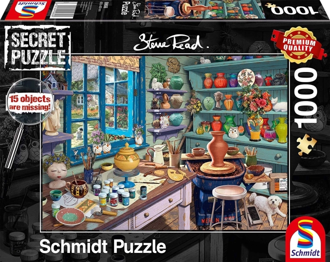Schmidt Secret puzzle keramičarska radionica 1000 dijelova