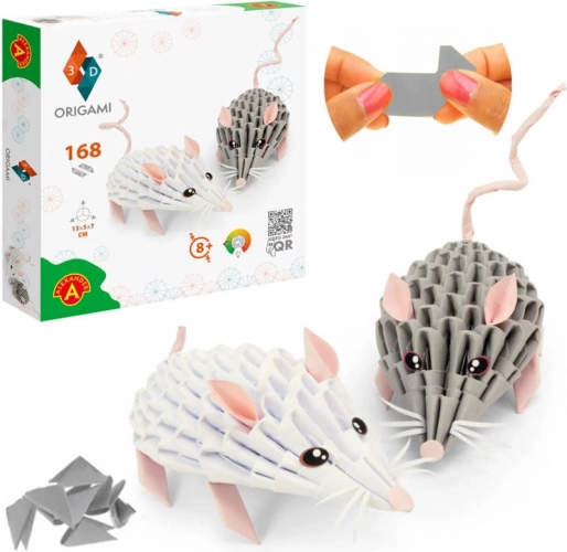 Alexander kreativni set Origami 3D miševi