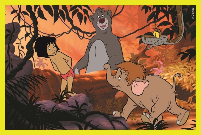 CLEMENTONI Slagalica kocke Disney klasika, 6 kocki