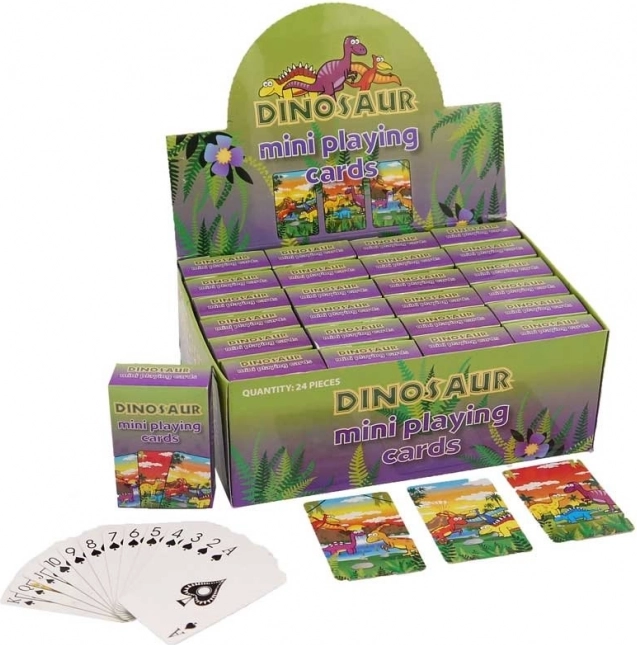 Mini igraće karte Dinosauri (54 lista)