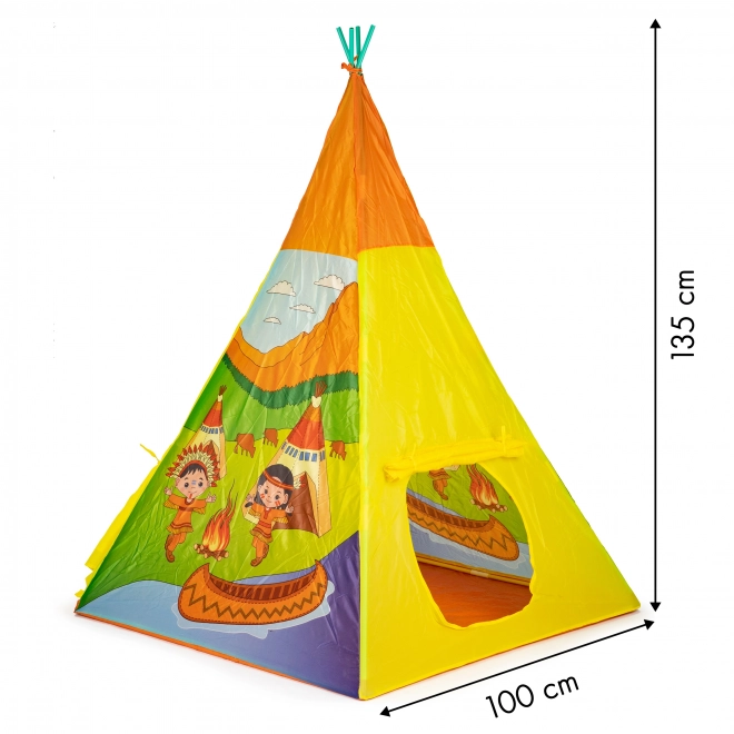 PIXINO Dječji šator za igranje Indijanski tipi