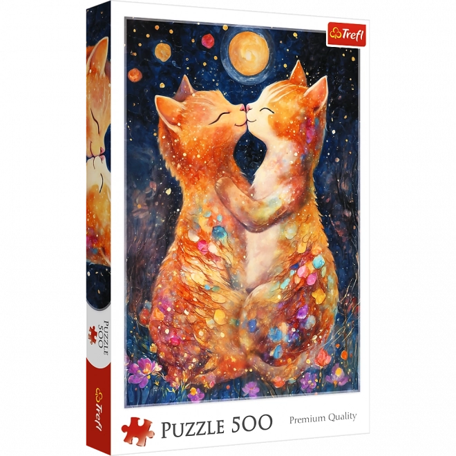 Puzzle 500 dijelova – poljubac na mjesečini Trefl