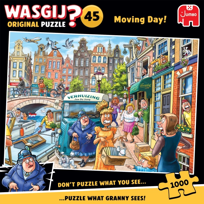 Jumbo puzzle Wasgij 45: Selidba 1000 dijelova