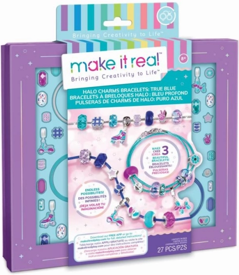 Make It Real set za izradu narukvica Halo Charms True Blue