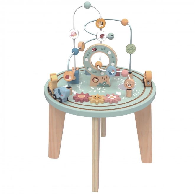 Drveni Montessori stol s aktivnostima TOOKY TOY