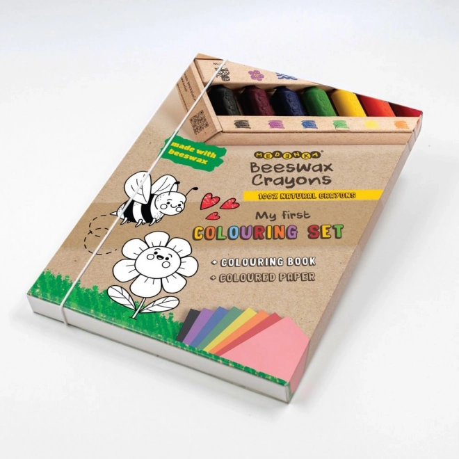 Kreativni set s pčelinjim voštanim bojicama