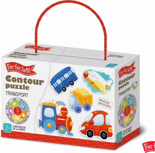Puzzle promet Far Far Land za djecu