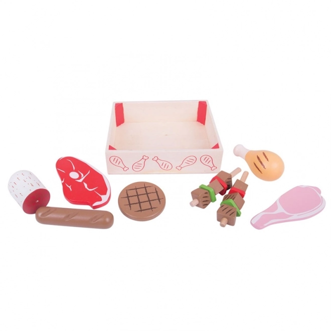 Bigjigs Toys Drvene prerađevine u kutiji