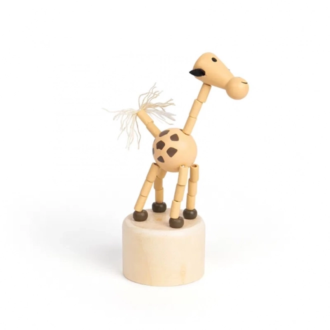Drvene macaće životinjice Safari žirafa od Bigjigs Toys