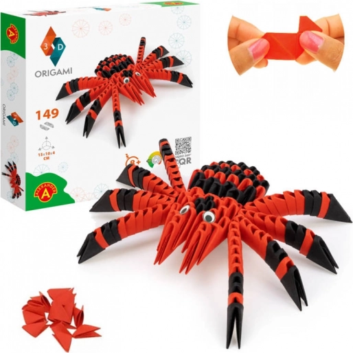 Alexander kreativni set 3D origami pauk