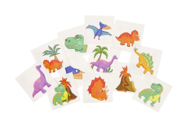 Tetovaže Dinosauri 12 komada
