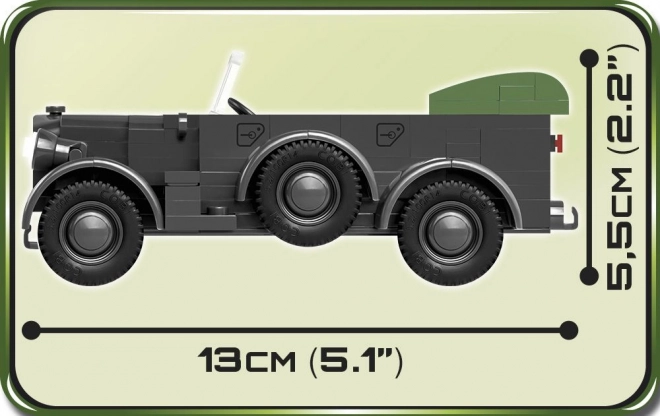 Povijesni vojni automobil Horch 901 građevni set COBI