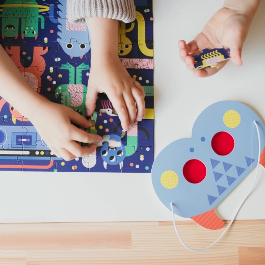 Razvoj vještina pri slaganju 100 dijelova