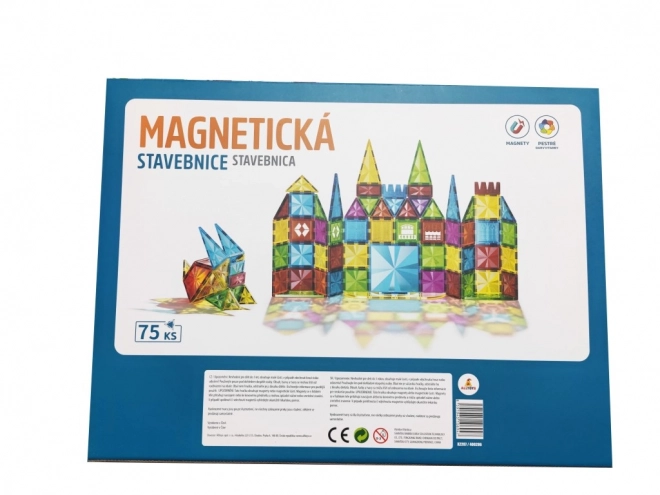 Magnetni set za igru za djecu - 75 dijelova
