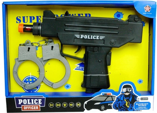 Policijski pištolj s lisicama – dječji set za male policajce